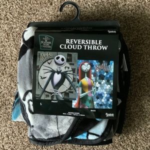 Nightmare Before Christmas BNWT Double Sided Throw Blanket